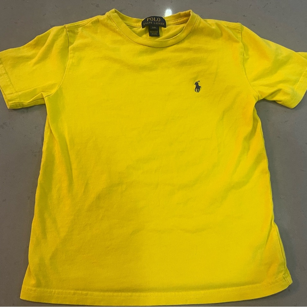 Polo by Ralph Lauren Bright Yellow Short-Sleeve Logo Tee